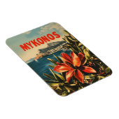 Vintage van Mykonos Magneet (Rechterzijde)