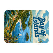 Vintage van Nieuw-Zeeland Magneet (Horizontaal)