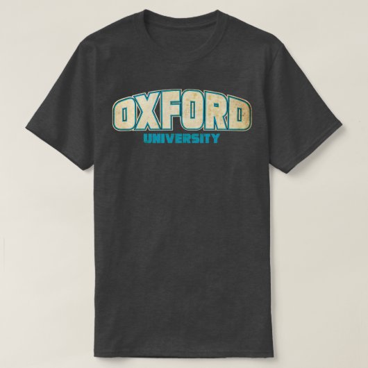 Vintage van Oxford T-shirt (Design voorkant)