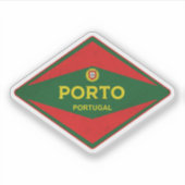 Vintage van Porto Sticker (Voorkant)
