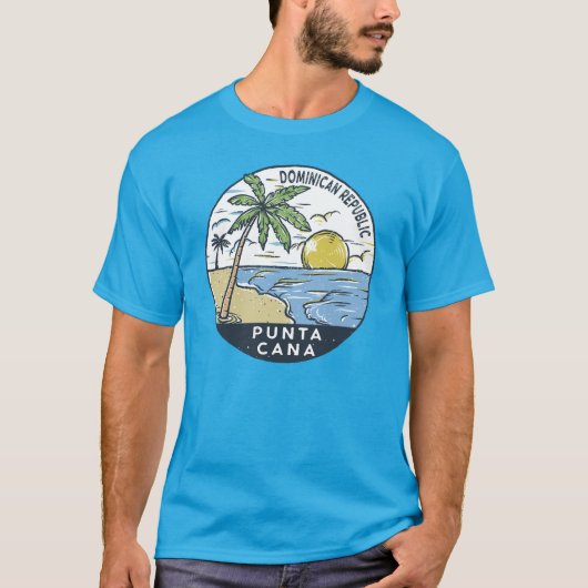 Vintage van Punta Cana (Dominicaanse Republiek) T-shirt (Voorkant)