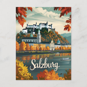Vintage van Salzburg Briefkaart