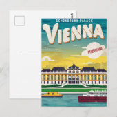 vintage van schönbrunn briefkaart (Voorkant / Achterkant)