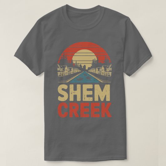 Vintage van Shem Creek T-shirt (Design voorkant)