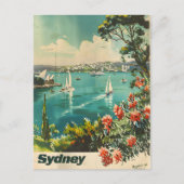 Vintage van Sydney Briefkaart (Voorkant)