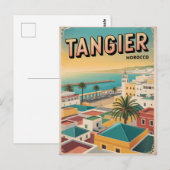 Vintage van Tanger Briefkaart (Voorkant / Achterkant)