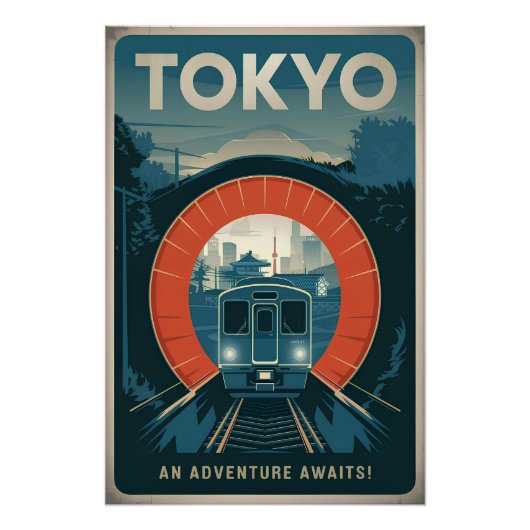 Vintage van Tokio Perfect Poster (Voorkant)