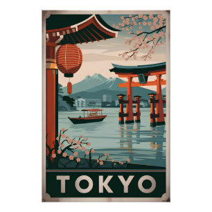 Vintage van Tokio Perfect Poster