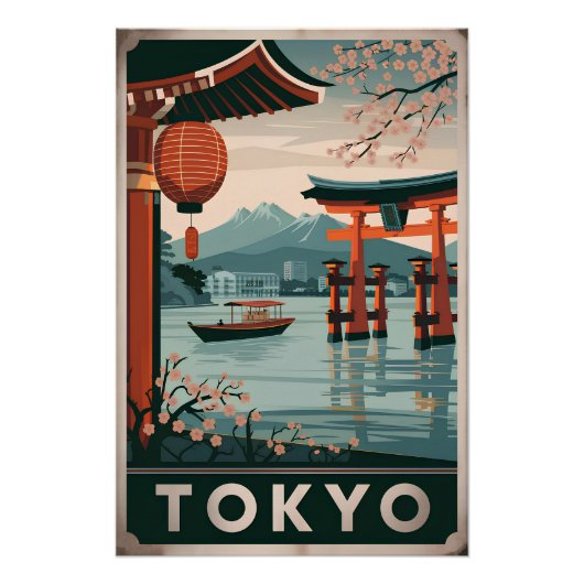 Vintage van Tokio Perfect Poster (Voorkant)