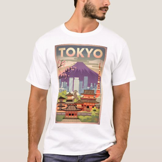 Vintage van Tokio T-shirt (Voorkant)