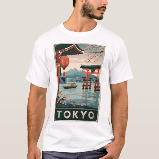 Vintage van Tokio T-shirt (Voorkant)