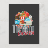 Vintage van Toronto Briefkaart (Voorkant)