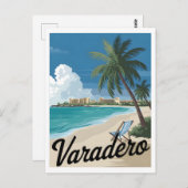 Vintage van Varadero Briefkaart (Voorkant / Achterkant)