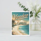 Vintage van Varadero Briefkaart (Staand voorkant)