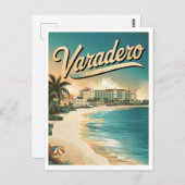 Vintage van Varadero Briefkaart (Voorkant / Achterkant)