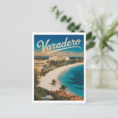 Vintage van Varadero Briefkaart (Staand voorkant)