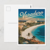 Vintage van Varadero Briefkaart (Voorkant / Achterkant)
