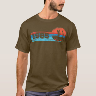 Vintage van vissers, geboren in 1985 t-shirt