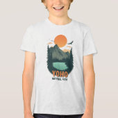 Vintage van Yoho National Park Tri-Blend Shirt (Voorkant)