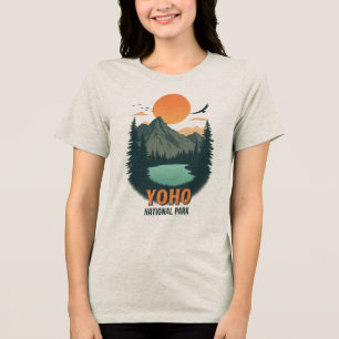 Vintage van Yoho National Park Tri-Blend Shirt