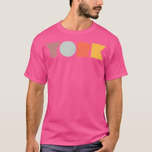 Vintage van York T-shirt (Voorkant)