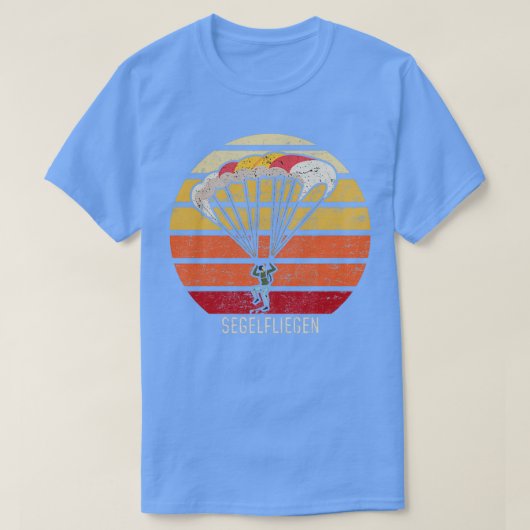 Vintage Vario Retro Flymaster 1-parasols T-shirt (Design voorkant)