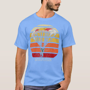 Vintage Vario Retro Flymaster 1-parasols T-shirt