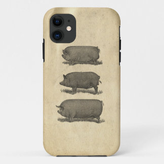 Vintage Varkens Hoesje