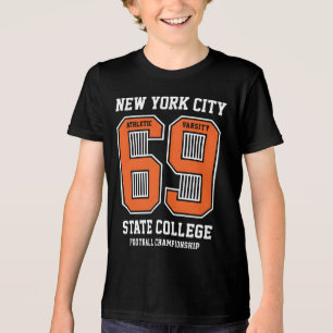 Vintage varsity New York City typografie vector il Tri-Blend Shirt