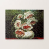 Vintage Vase with Peonies, Vincent van Gogh. Legpuzzel (Horizontaal)
