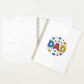 Vintage Vector Ontwerp Vader Bouwblokken_1 Planner (Display)