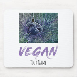 Vintage Vegan Red Cabbage Muismat