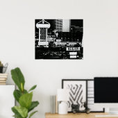 Vintage Vegas Poster (Thuiskantoor)