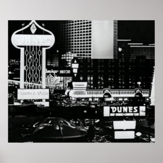 Vintage Vegas Poster (Voorkant)
