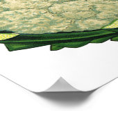 Vintage Vegetables; Carrots, Cauliflower, Lettuce Poster (Hoek)