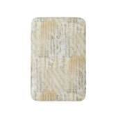 Vintage vel Music Bath Rug Badmat (Voorkant Verticaal)