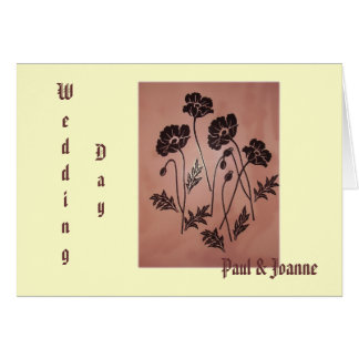 Vintage Velvet Poppies