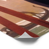 Vintage Venezia Gondolas Art Poster (Hoek)