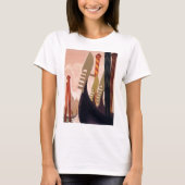 Vintage Venezia Gondolas T-shirt (Voorkant)