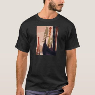Vintage Venezia Gondolas T-shirt