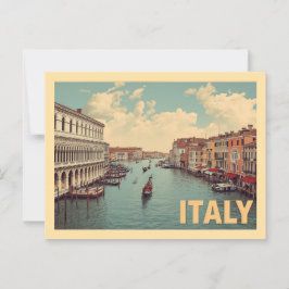 Vintage Venice Travel Briefkaart