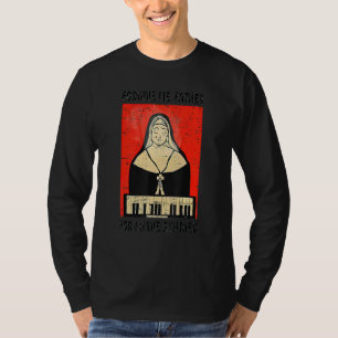 Vintage Vergeef me Vader want ik heb gesynthetisee T-shirt