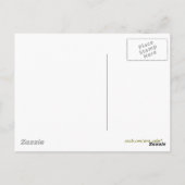 Vintage vergeet me Geen Rozen Briefkaart (Achterkant)