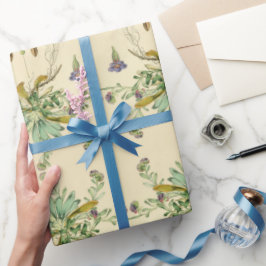 Vintage vergeet mij geen papier te pakken