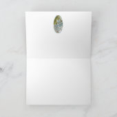 Vintage vergeet mijn opmerkingen kaart (Binnen)