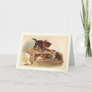 Vintage Verjaardag Kaart