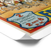 Vintage Verkoop Floto Circus Parade poster 1921 (Hoek)