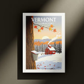 Vintage Vermont Briefkaart