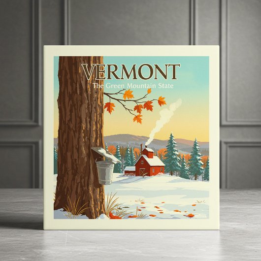Vintage Vermont Tegeltje