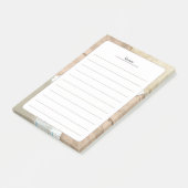 Vintage verouderd papier scrapbook notities post-it® notes (Schuin)
